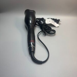 Chi CA2247 Matte Black Spin N Curl 1" Corded Ceramic Rotating Hair Curling Iron